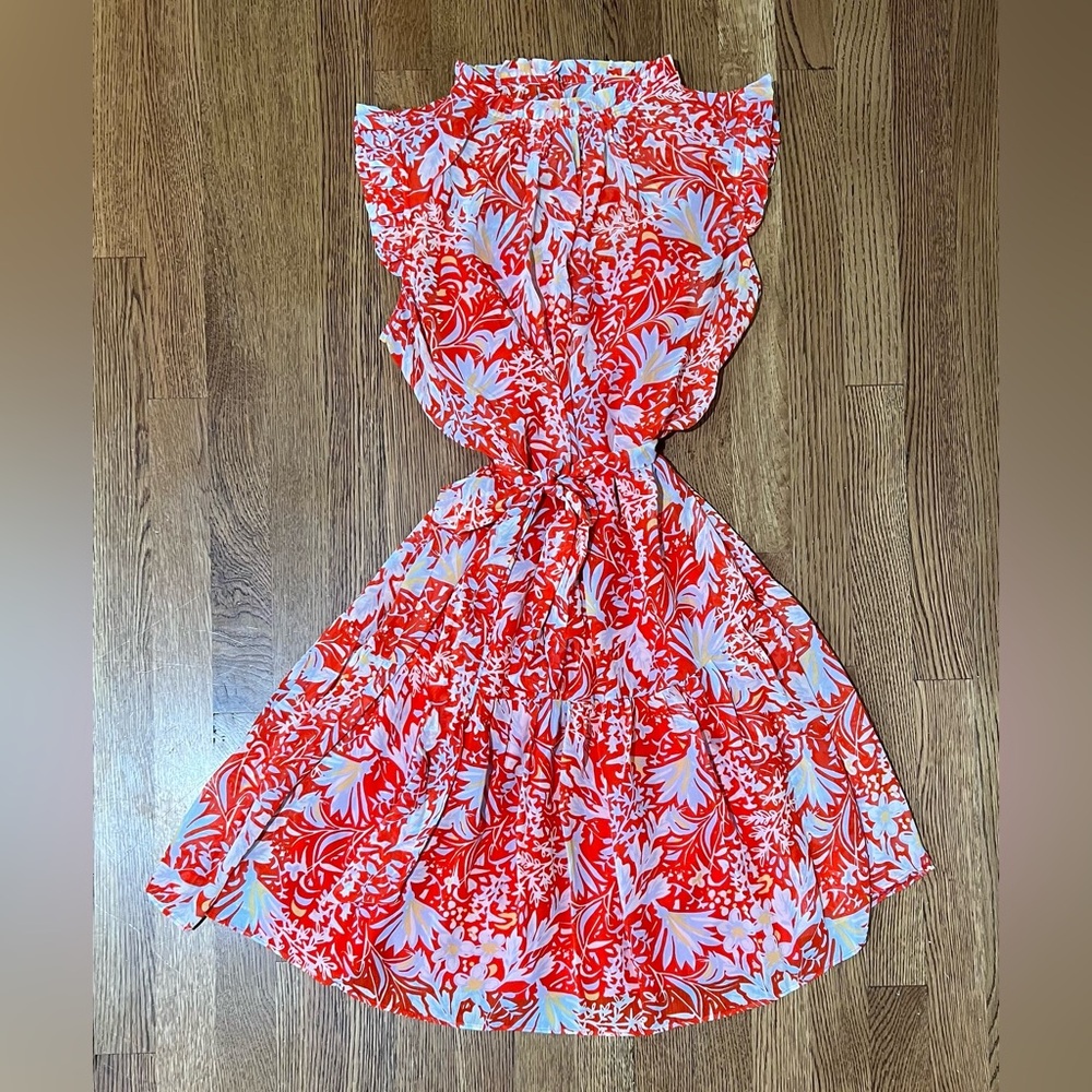Women’s Floral Tie Dress